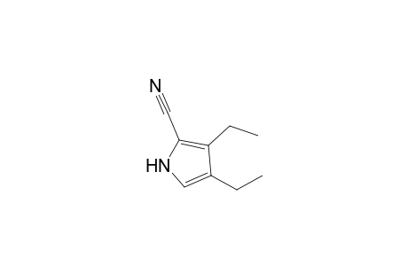 3,4-Diethyl-1H-pyrrole-2-carbonitrile