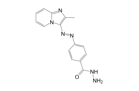4-[(E)-(2-methylimidazo[1,2-a]pyridin-3-yl)diazenyl]benzohydrazide