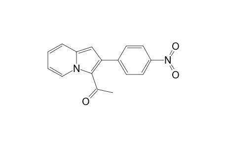 1-[2-(4-nitrophenyl)-3-indolizinyl]ethanone