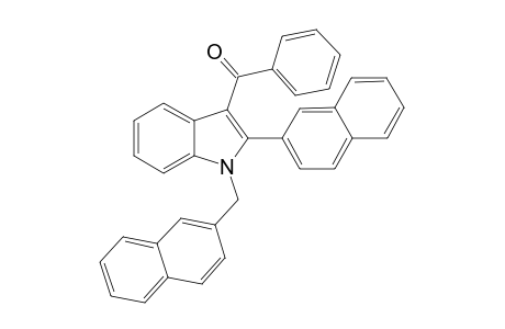 (2-(naphthalen-2-yl)-1-(napthalen-2-ylmethyl)-1H-indol-3-yl)(phenyl)methanone