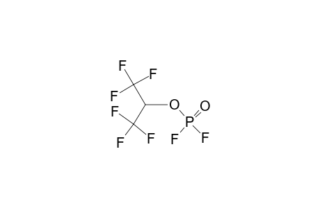 Phosphorodifluoridic acid, 2,2,2-trifluoro-1-(trifluoromethyl)ethyl ester