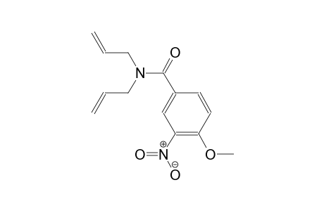 N,N-diallyl-4-methoxy-3-nitrobenzamide