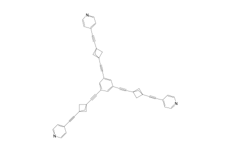 4-[2-[3-[2-[3,5-bis[2-[1-(2-pyridin-4-ylethynyl)-3-bicyclo[1.1.1]pentanyl]ethynyl]phenyl]ethynyl]-1-bicyclo[1.1.1]pentanyl]ethynyl]pyridine