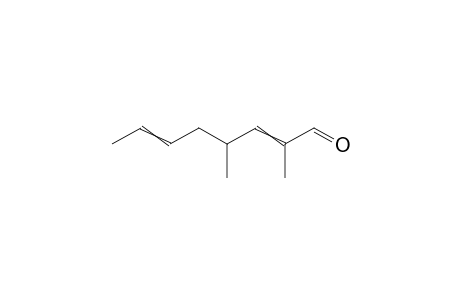2,4-Dimethylocta-2,6-dienal