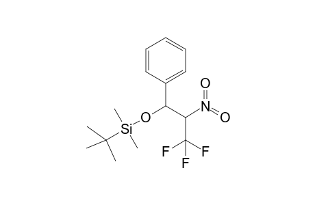 t-Butyldimethyl-(3,3,3-trifluoro-2-nitro-1-phenylpropoxy)-silane