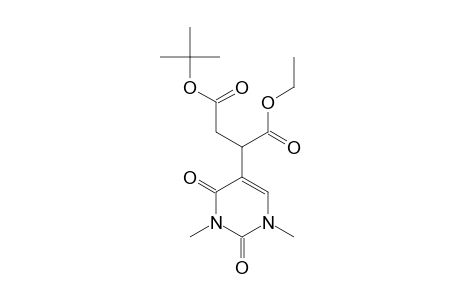 1-ETHYL-4-(1,1-DIMETHYLETHYL)-2-(1,2,3,4-TETRAHYDRO-1,3-DIMETHYL-2,4-DIOXOPYRIMIDIN-5-YL)-BUTANEDIOATE