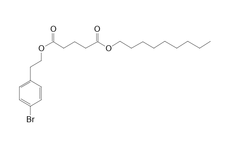 Glutaric acid, 2-(4-bromophenyl)ethyl nonyl ester