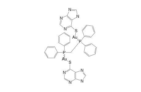 MUE-[METHANO-BIS-(DIPHENYLPHOSPHINE)]-BIS-[6-MERCAPTOPURIN-S-YL-GOLD-(I)]