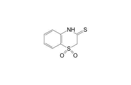 2H-1,4-benzothiazine-3(4H)-thione, 1,1-dioxide