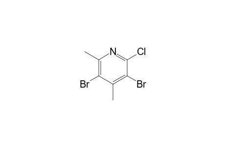 3,5-Dibromo-2-chloro-4,6-dimethylpyridine