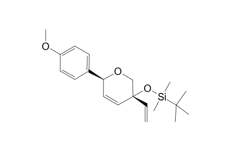 tert-Butyl-[[(3R,6S)-3-ethenyl-6-(4-methoxyphenyl)-2,6-dihydropyran-3-yl]oxy]-dimethyl-silane