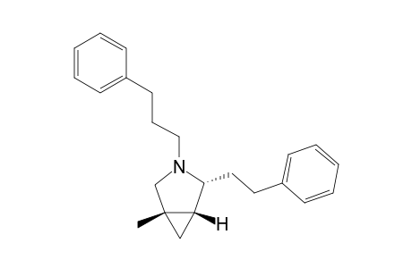(1S*,4R*,5R*)-1-Methyl-4-phenethyl-3-(3-phenylpropyl)-3-azabicyclo[3.1.0]hexane