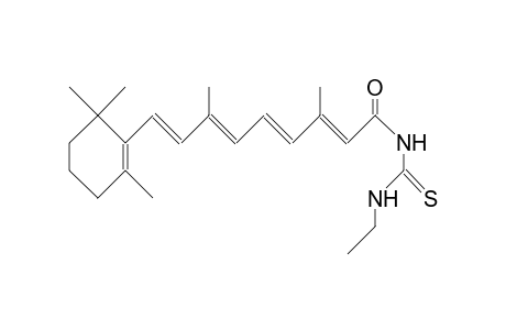 N-(Ethylamino-thioxo-methyl)-retinamide