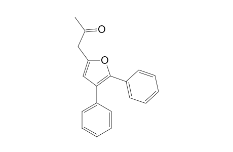 2-Propanone, 1-(4,5-diphenyl-2-furanyl)-