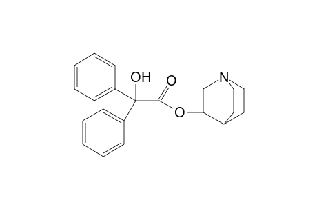 1-Azabicyclo[2.2.2]oct-3-yl hydroxy(diphenyl)acetate