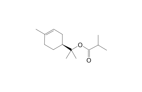 .alpha.-terpinyl 2-methylpropanoate