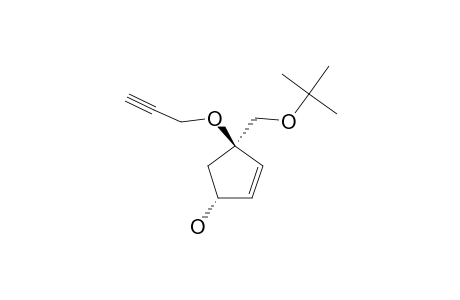 (1S,4R)-1-(TERT.-BUTOXYMETHYL)-1-(2-PROPYNYLOXY)-2-CYCLOPENTEN-4-OL