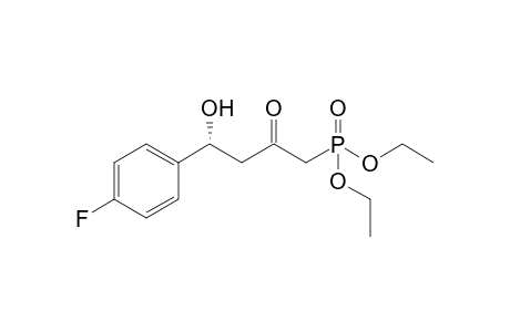 (4R)-1-diethoxyphosphoryl-4-(4-fluorophenyl)-4-hydroxy-2-butanone