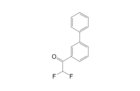 2,2-difluoro-1-(3-phenylphenyl)ethanone