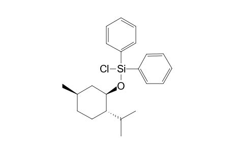 (1R,2S,5R) {[(2'-Isopropyl-5-methylcyclohexyl)oxy](diphenyl)silyl}chloride