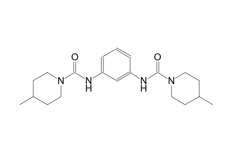 1-piperidinecarboxamide, 4-methyl-N-[3-[[(4-methyl-1-piperidinyl)carbonyl]amino]phenyl]-