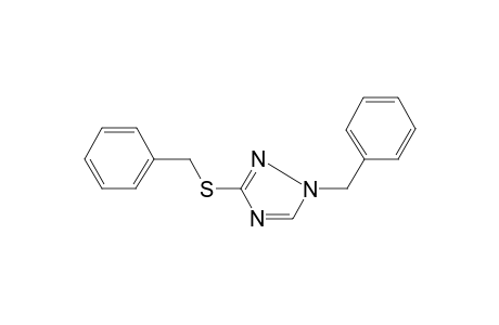 Benzyl 1-benzyl-1H-1,2,4-triazol-3-yl sulfide