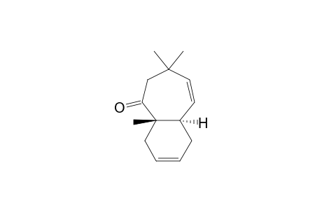 cis-1.beta.,4,4,-trimethylbicyclo[5.4.0]undecan-5,9-dien-2-one
