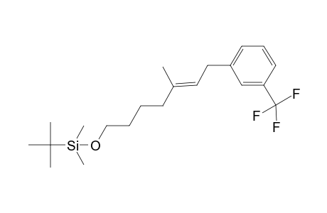 tert-Butyl(dimethyl)({(5E)-5-methyl-7-[3-(trifluoromethyl)phenyl]-5-heptenyl}oxy)silane