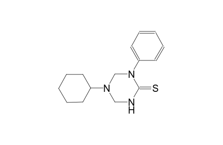 5-cyclohexyl-1-phenyltetrahydro-1,3,5-triazine-2(1H)-thione