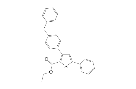 Ethyl 3-(4-benzylphenyl)-5-phenylthiophene-2-carboxylate