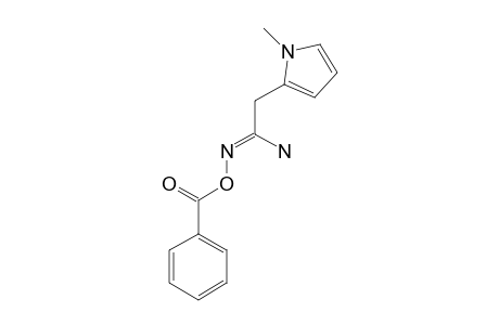 O-BENZOYL-1-METHYLPYRROLE-2-ACETAMIDOXIME