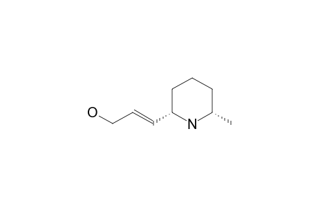 cis-(E)-2-(3-hydroxy-1-propenyl)-6-methyl-piperidine