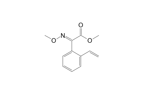 Benzeneacetic acid, 2-ethenyl-alpha-(methoxyimino)-, methyl ester, (E)-