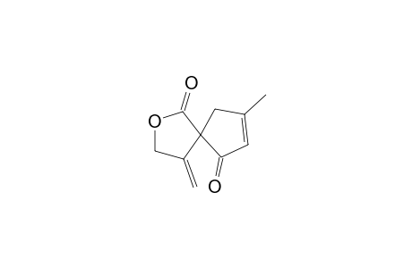 2,5'-Dioxo-5-methylene-3'-methyl-3-oxaspiro[4.4]oct-3'-ene