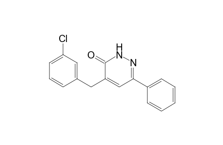 4-(3-Chlorobenzyl)-6-phenylpyridazin-3(2H)-one