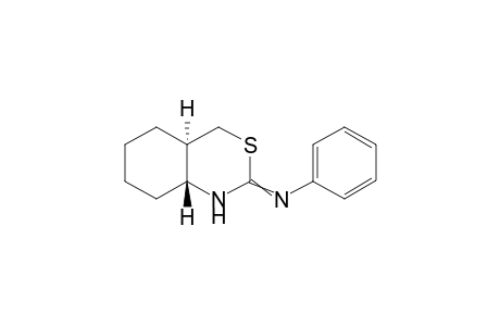 trans-N-phenyl-1,4,4a,5,6,7,8,8a-octahydrobenzo[d][1,3]thiazin-2-imine