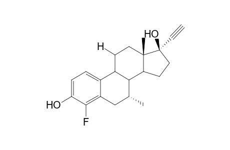 4-Fluoro-7.alpha.-methyl-17.alpha.-ethynyl-1(10),2,4-trien-estra-3,17.beta.-diol