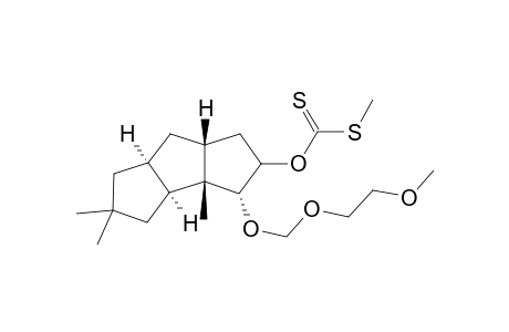 (2S,3R,3aS,3bS,6aR,7aR)-Decahydro-3-[(2-methoxyethoxy)methoxy]-3a,5,5-trimethyl-2H-cyclopenta[a]pentalen-2-ol S methyl xanthate