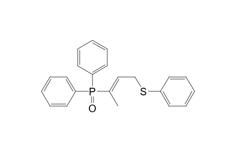 Phosphine oxide, [1-methyl-3-(phenylthio)-1-propenyl]diphenyl-, (E)-