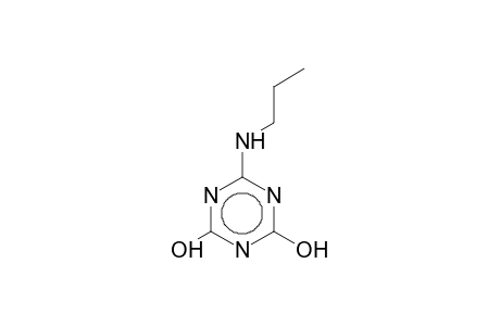 6-Propylamino-[1,3,5]triazine-2,4-diol