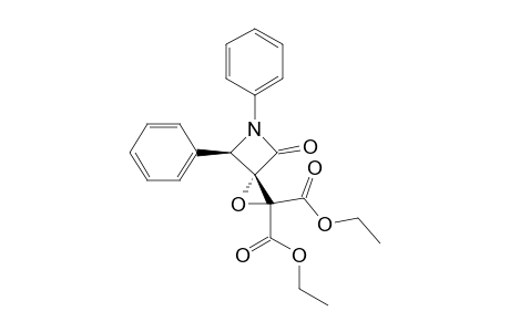 DIETHYL-2-OXO-1,4-DIPHENYLSPIRO-[AZETIDINE-3,2'-OXIRANE]-3',3'-DICARBOXYLATE
