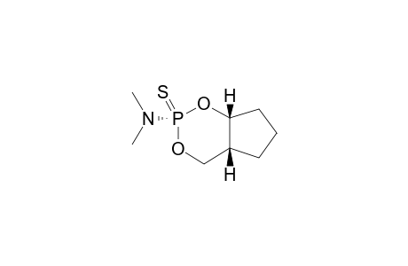 3.alpha.-(Dimethylamino)-3.beta.-thioxo-cis-2,4-dioxa-3-phosphabicyclo-[4.3.0]-nonane