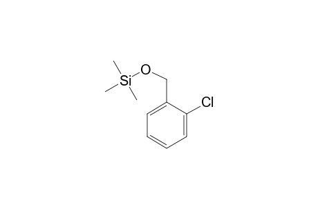 Benzyl alcohol <2-chloro->, mono-TMS