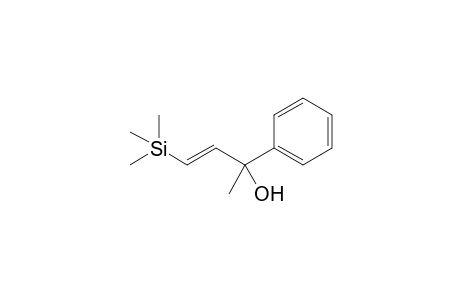 2-Phenyl-4-trimethylsilyl-3-buten-2-ol