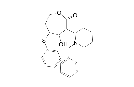 (3RS,4SR,5SR)-3-[(2RS)-N-benzylpiperidin-2-yl]-4-hydroxy-5-phenylthiooxepan-2-one