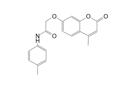 2-[(4-methyl-2-oxo-2H-chromen-7-yl)oxy]-N-(4-methylphenyl)acetamide
