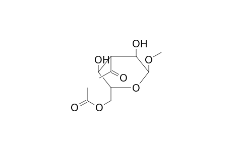 METHYL 3-DEOXY-3-C-ACETYL-6-O-ACETYL-ALPHA-D-GLUCOPYRANOSIDE