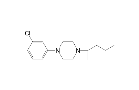 1-(3-Chlorophenyl)-4-(pent-2-yl)piperazine