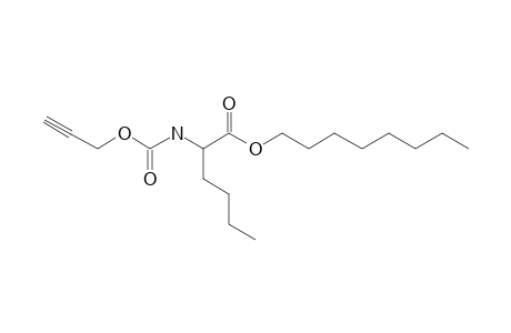 L-Norleucine, N-propargyloxycarbonyl-, octyl ester