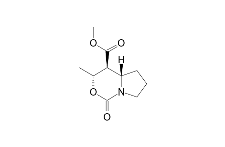 (4R,5S,6S)-1-AZA-4-METHYL-5-METHOXYCARBONYL-2-OXO-3-OXABICYCLO-[4.3.0]-NONANE